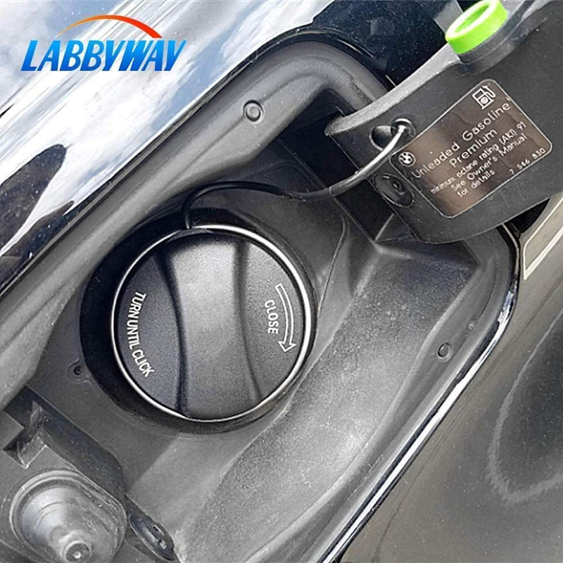 LABBYWAY Gas Cap, Replace 16117222391, 10844, 31848 Fuel Tank Cap Assembly, Compatible with Mini Cooper, BMW 128i 320i 325i 328i 328xi 330i 330xi 335i 525i 528i 530i 535i 750i X1 X3 X5 Z4 M3 Vehicles - LeoForward Australia