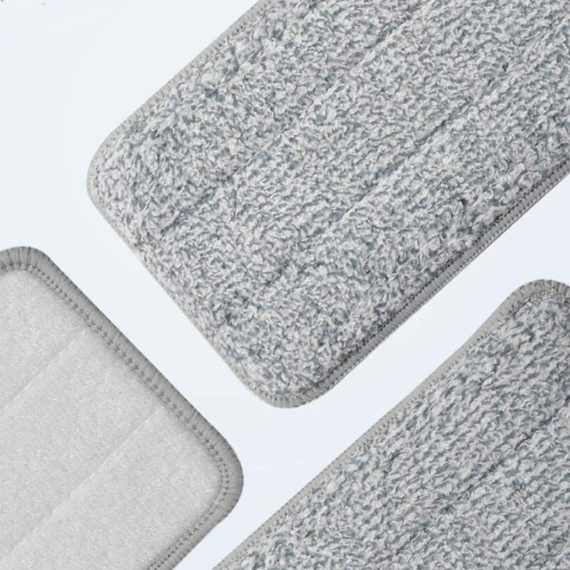 Microfiber Mop Pads 18 inch Replacement Kit 6 Pack Reusable Mop Head Wet Dry Mops Refill Fit for Most Flat Mop Frame Mops Heads Mop Pads 18 IN MOP PADS - LeoForward Australia