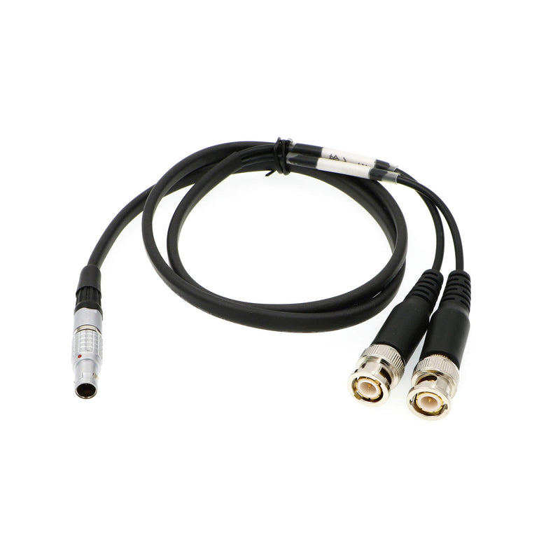  [AUSTRALIA] - Uonecn Sound Devices XL-LB2 Timecode Input Output Cable 5 Pin Male to BNC Straight 5 Pin to BNC