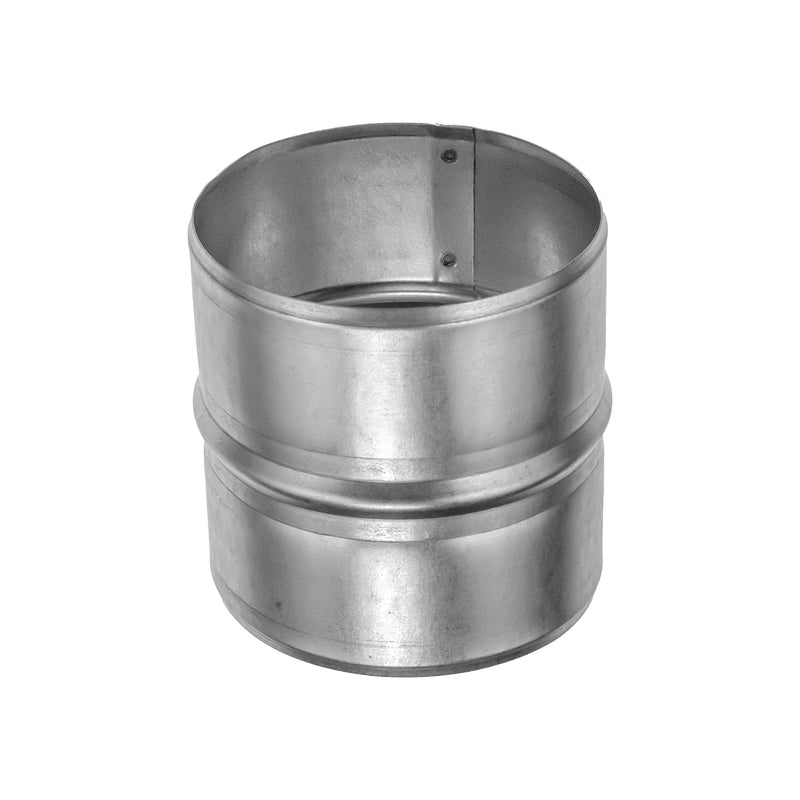  [AUSTRALIA] - Vent Systems 4'' Inch Galvanized Steel Duct Connector - Round Ventilation Duct Extension - Metal Vent Coupler - Metal Hose Coupling - Galvanised Pipe Connector