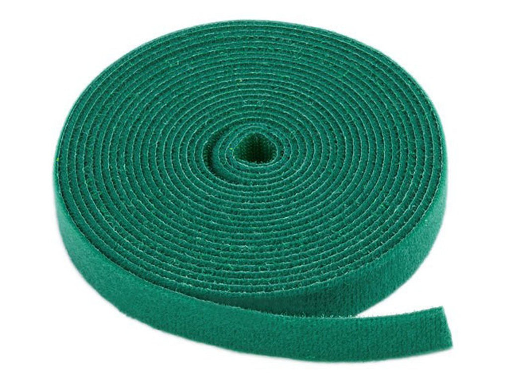  [AUSTRALIA] - Monoprice Hook & Loop Fastening Tape 5 Yard/roll, 0.75-inch - Green (105833) 1-Pack