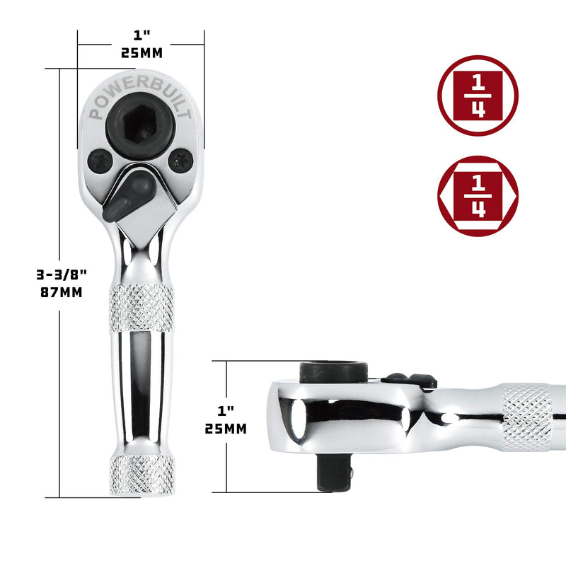  [AUSTRALIA] - Alltrade 940478 1/4" Dr. Socket&Bit Driver Mini RATCHET