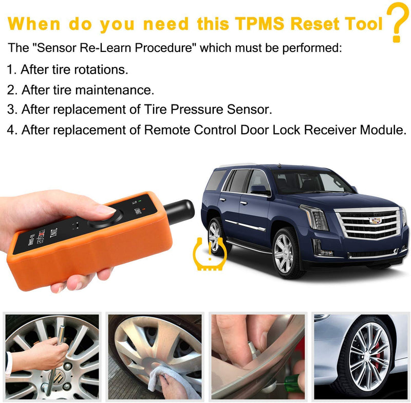 VXDAS TPMS Relearn Tool for GM and Ford 2IN1 Super UL-50448 Tire Pressure Monitor Sensor TPMS Reset Tool 2019 Edition - LeoForward Australia