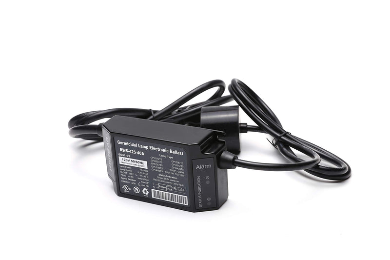  [AUSTRALIA] - HQUA-OWS-455EB 120V 25-40W Electronic Ballast for HQUA-OWS-12/6 UV Water Sterilizer, Ballast for UV Lamps, 2020 New Released