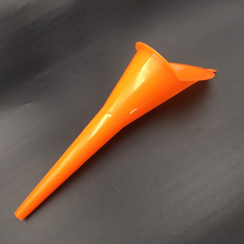  [AUSTRALIA] - Katzco Multipurpose Long Stem Plastic Funnel - 1 Pack Funneling Accessory - for Cars, Gas Tanks, Engine Oil, Water, Diesel Fuel, Kerosene, Gasoline, and Other Liquids