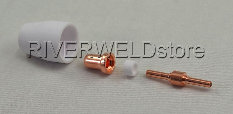  [AUSTRALIA] - PT31 Plasma Electrode Tip Nozzle Extended Cutting Consumables Accessory Fit CUT-50D CUT50 CT-312 100pcs