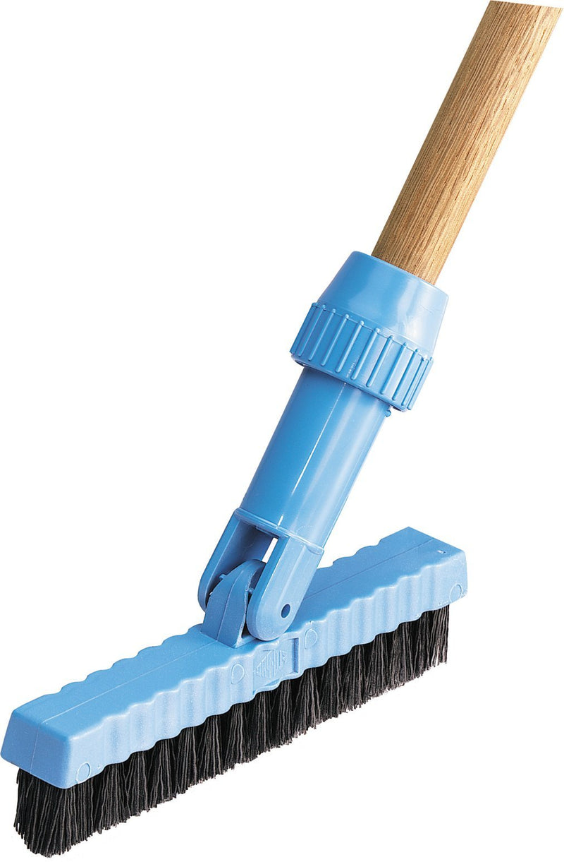  [AUSTRALIA] - Carlisle 36532003 Swivel Head Grout Line Brush, Nylon Bristles, 1-1/4" Bristle Trim, 7-1/2" Length x 1" Width, Black (365320-03) 1 Pack