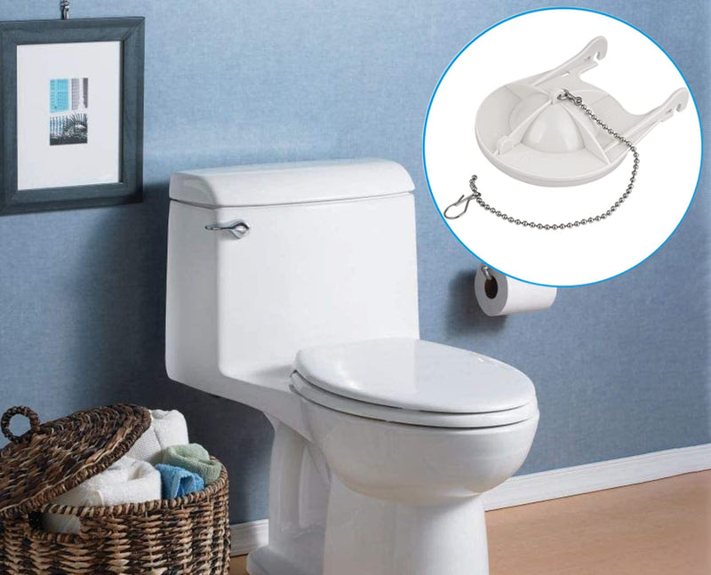  [AUSTRALIA] - 3 Inch Toilet Flapper Replacement Kit, Toilet Repair Kit Compatible with Duravit 1002350000/ American Standard 738920-0070A