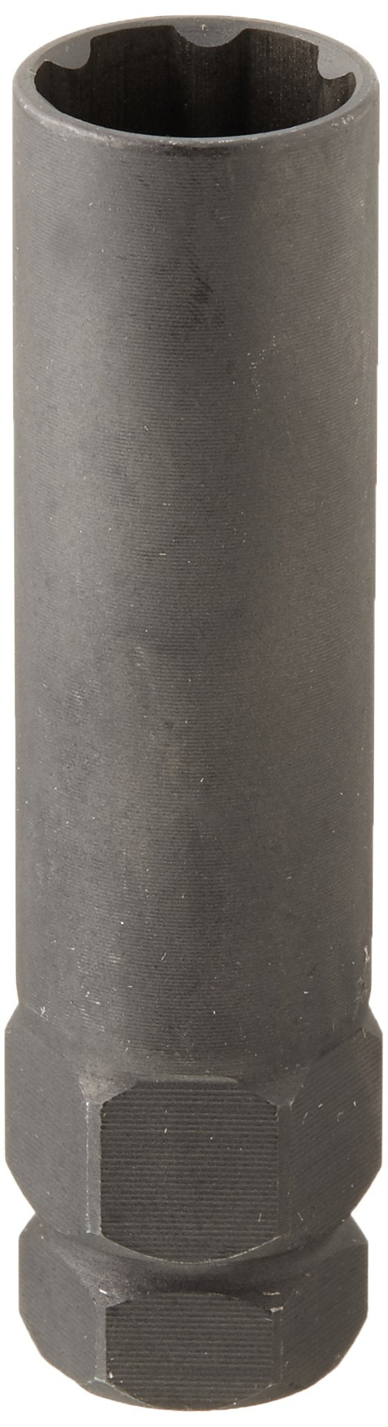  [AUSTRALIA] - Steelman Pro 6-Spline 45/64-Inch Socket-Style Locking Lug Nut Key, Removes Spline-Style Aftermarket Lug Nuts, Durable, Thin-Walled