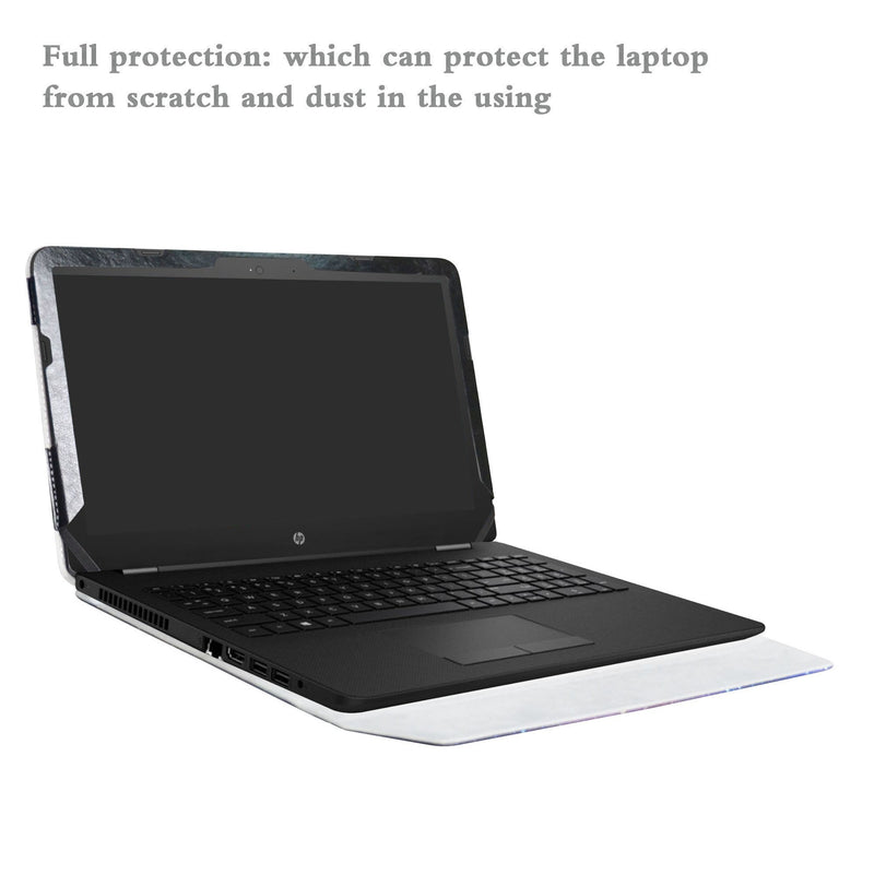 Alapmk Protective Case Cover for 15.6" HP Notebook 15 15-bsXXX (Such as 15-BS015DX)/15-bwXXX (Such as 15-BW011DX)/HP 250 G6/HP 255 G6/HP 256 G6 Laptop(Not fit 15-acXXX/15-ayXXX/15-daXXX),Galaxy Galaxy - LeoForward Australia