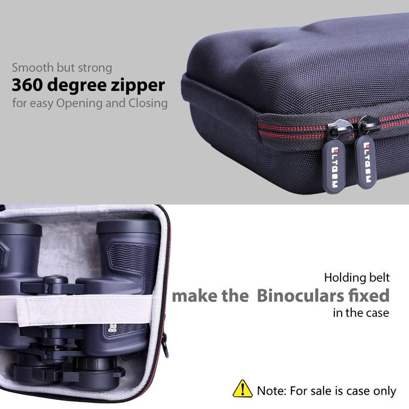 [AUSTRALIA] - LTGEM Hard Case for Bushnell H2O Waterproof/Fogproof Porro Prism Binocular（12×42mm）(Only Sale Case!) Case for Binocular（10 x 42mm）