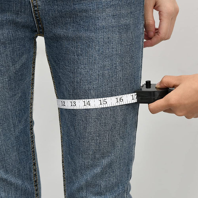  [AUSTRALIA] - 2Pcs Perfect Body Tape Measure - Multifunction - 60 Inch(150cm) Retractable Measuring Tape for Body: Waist, Hip, Bust, Arms, and More