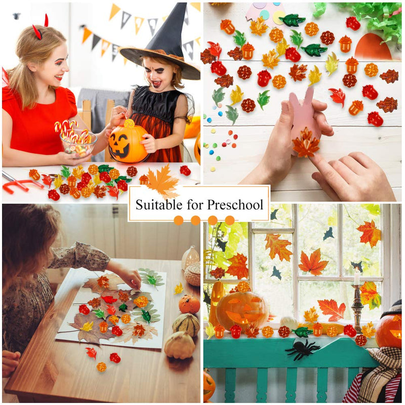  [AUSTRALIA] - SHINY WENDY 250 PCS Large Plastic Gemstones Kids Sorting Activities Games Toddlers Counting Stones Toys Learning Color Educational Toys for Kids 3-7 Math 250pcs