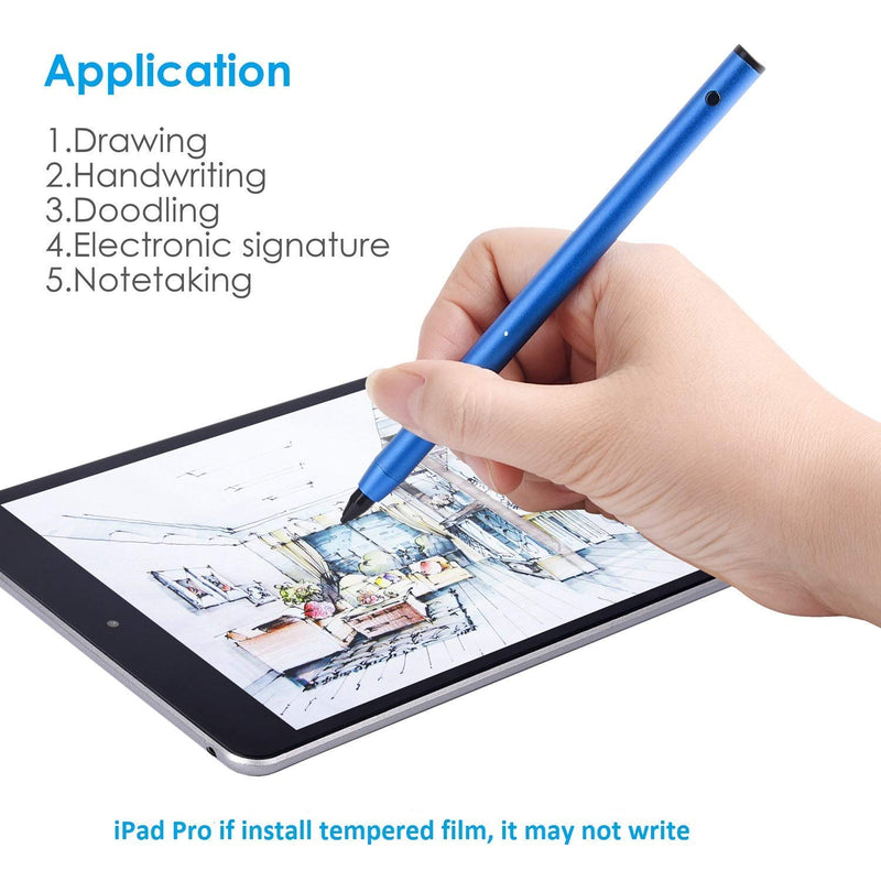 RICHKC2019 Active Stylus Pen, Suitable for Capacitive Touch Screen Devices, Wide Compatibility with iOS & Android Touch Tablet Devices - LeoForward Australia