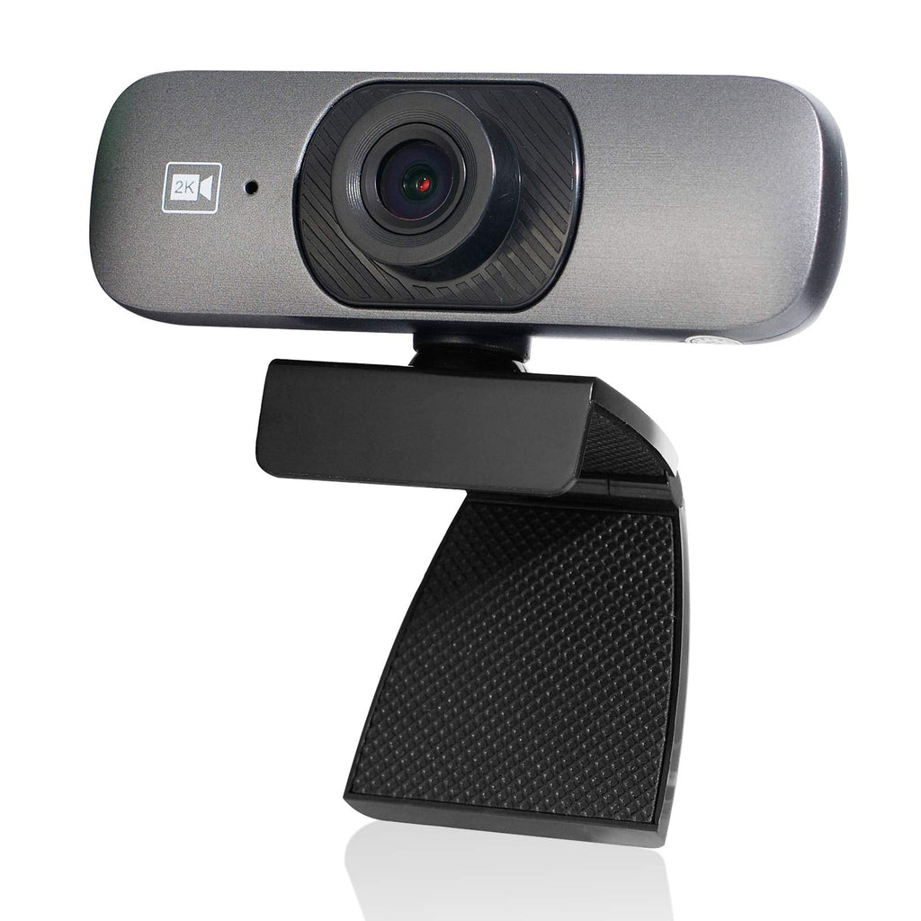  [AUSTRALIA] - 2K Webcam with Microphone for Desktop, Web Camera for Computers, USB Webcam Compatible with PC/Desktop/Laptop/Mac, Computer Webcam Plug & Play