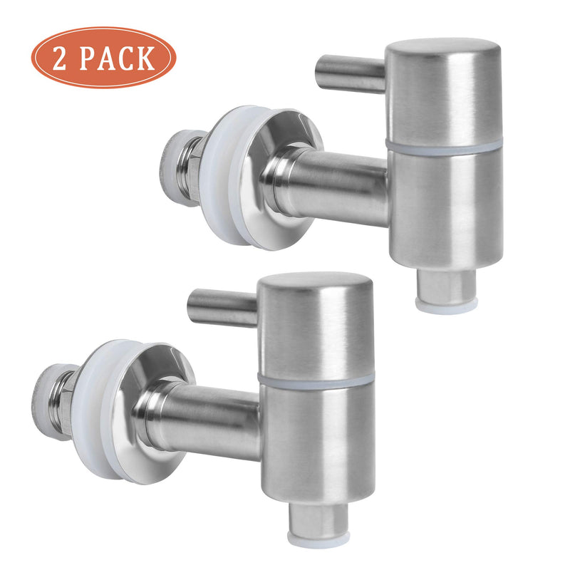  [AUSTRALIA] - Akamino Spigot for Beverage Dispenser, Stainless Steel Lever Pour Spout Water Dispenser Replacement Faucet for Berkey and other Gravity Filter systems