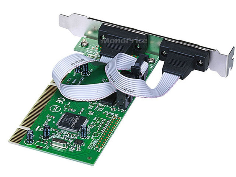  [AUSTRALIA] - Monoprice NetMos 2-Port Dual Serial Port PCI 32-Bit Card (100187)