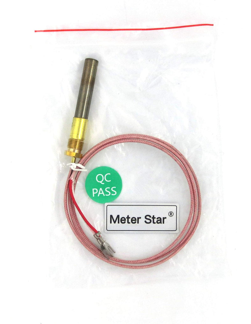  [AUSTRALIA] - 750℃ temperature Resistance Millivolt Replacement Thermopile Generators Used On Gas FirePlace/Water Heater/Gas Fryer Cluster Thermocouple for 24" Fireplace