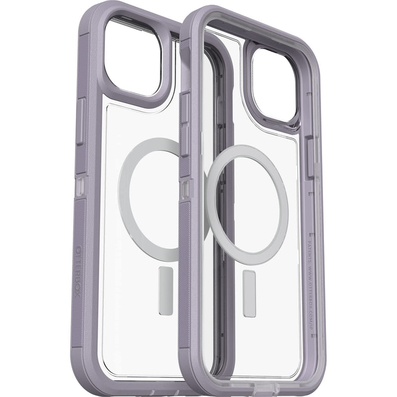  [AUSTRALIA] - OtterBox DEFENDER XT CLEAR SERIES for iPhone 14 Plus - LAVENDER SKY (Purple/Clear) Defender Series XT Lavender/Clear