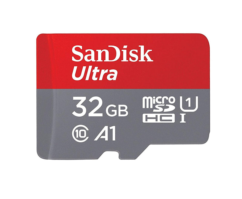  [AUSTRALIA] - SanDisk 32GB Ultra Micro SDHC Memory Card Class 10 Works with Polaroid Snap Touch, Pic-300, Pop 2.0 Instant Film Camera (SDSQUAR-032G-GN6MN) Bundle with (1) Everything But Stromboli Micro Card Reader