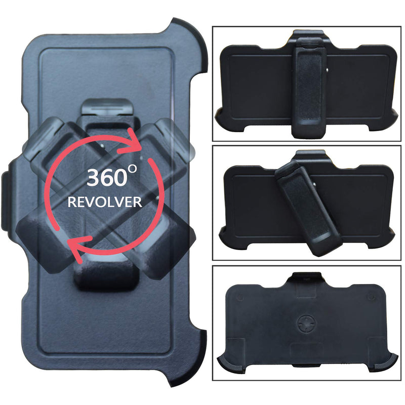  [AUSTRALIA] - Replacement Belt Clip Holster for OtterBox Defender Series Case Apple iPhone 12, iPhone 12Pro - 6.1" (1 Pack)