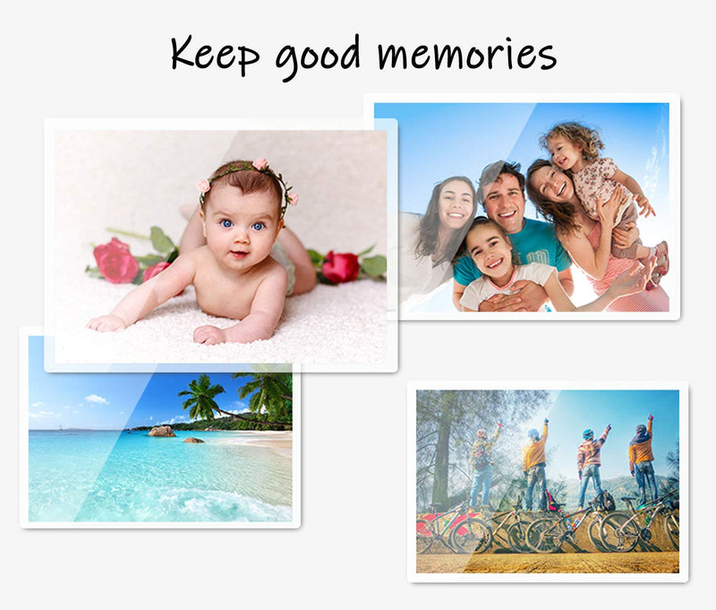  [AUSTRALIA] - Halcent 5"x7" Photo Laminating Pouches, 3 mil Laminator Sheets Pouches for Sealed Photo Card Documents, Glossy Laminate Sheet 100-Pack(5.3" x 7.4") 5.3" X 7.4"