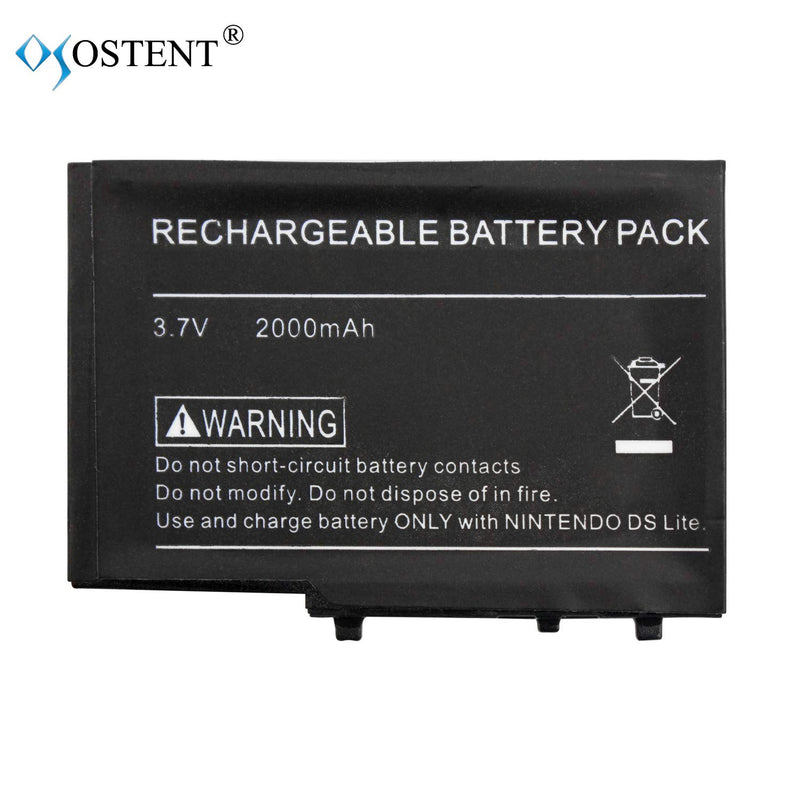  [AUSTRALIA] - OSTENT 2000mAh 3.7V Rechargeable Lithium-ion Battery + Tool Pack Kit Compatible for Nintendo DSL NDS Lite