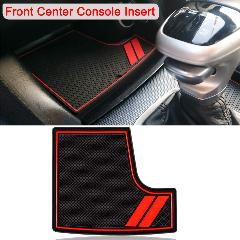  [AUSTRALIA] - bonbo Custom Fit Liner Accessories for Dodge Charger 2015-2020, Front Center Console Insert, Shifter Bin and Cup Holder Insert Liner Trim Mats, Charger Anti-Slip Interior Accessories(4pcs)