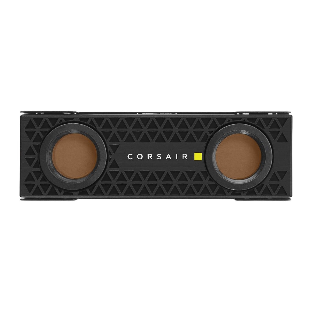  [AUSTRALIA] - Corsair Hydro X Series XM2 M.2 SSD Water Block - Add Your M.2 SSD to a Custom Cooling Loop - Copper Cold Plate - Easy Installation Black