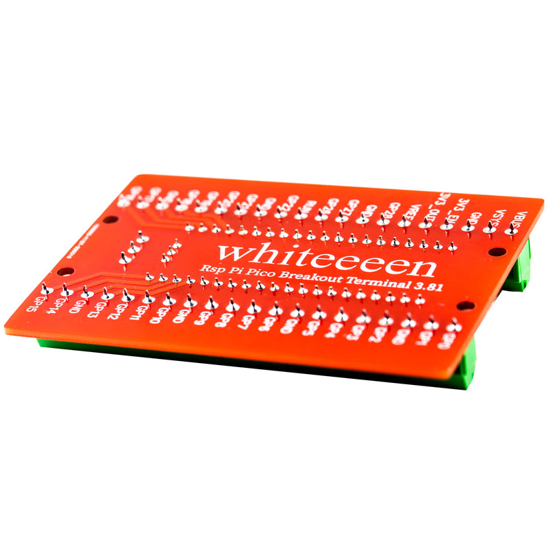  [AUSTRALIA] - risingsaplings RSP pi pico io Breakout Board 2.54mm Male Female or 3.81mm Terminal for Raspberry pi pico (3.81 Terminal (1pcs)) 3.81 Terminal (1pcs)
