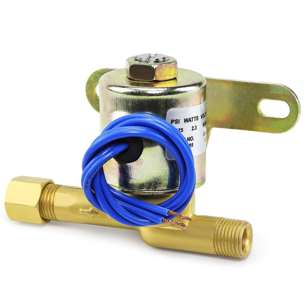  [AUSTRALIA] - Humidifier Water Solenoid Valve 4040, Exact for Aprilaire Valve 400 500 600 700 220 224 Part#B2015-S85,B2017-S85 | 24 Volts | 2.3 Watts | 60 HZ-Blue