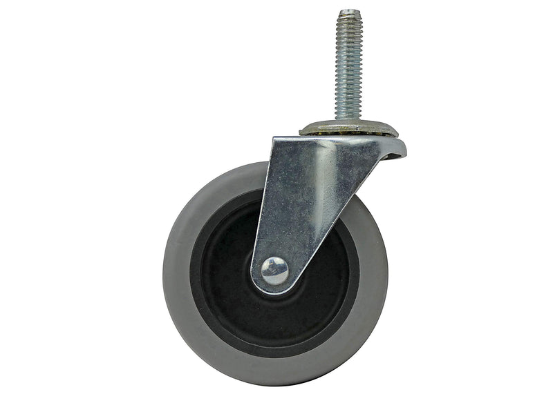  [AUSTRALIA] - Shepherd Hardware 3265 3-Inch Threaded Stem TPR Caster, 110-lb Load Capacity