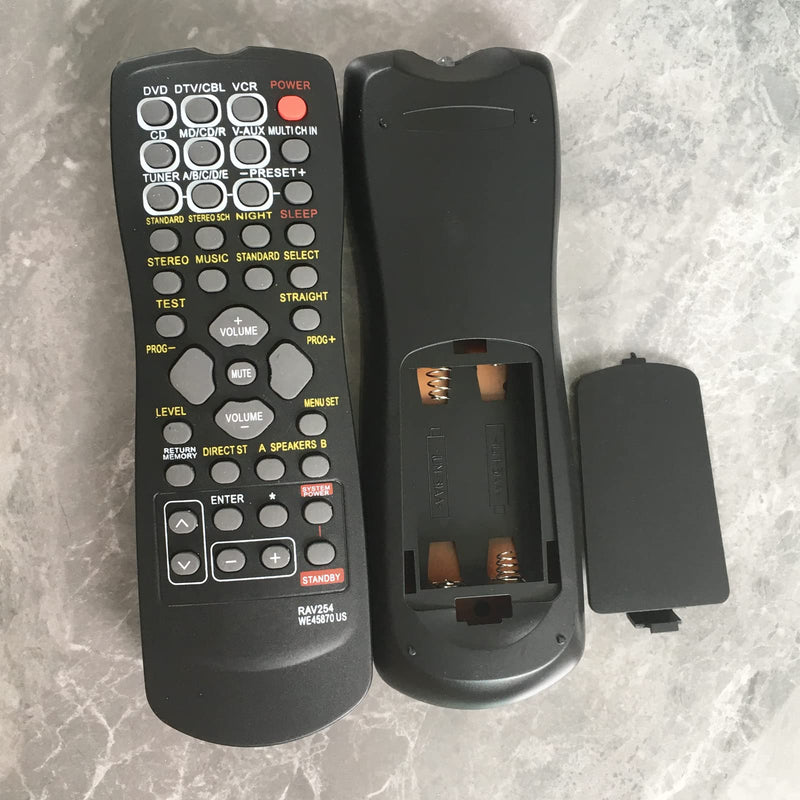  [AUSTRALIA] - RAV254 Replace Remote Control fit for Yamaha AV Receiver RX-V350 RX-V359 RX-V373 RX-V390 RX-459 RX-V496 HTR-5240 HTR-5250 HTR-5630