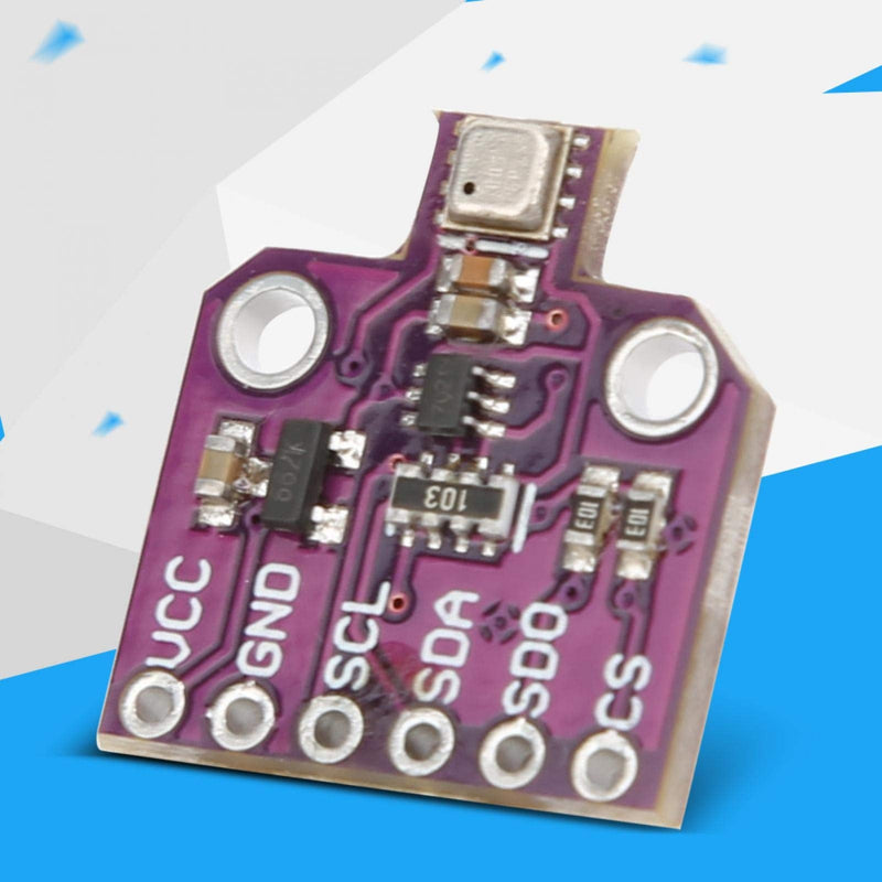  [AUSTRALIA] - CJMCU-680 BME680 Pressure Sensor Accuracy Pressure Temperature Humidity Sensor I2C Connection Test Module with Extremely Low Pressure