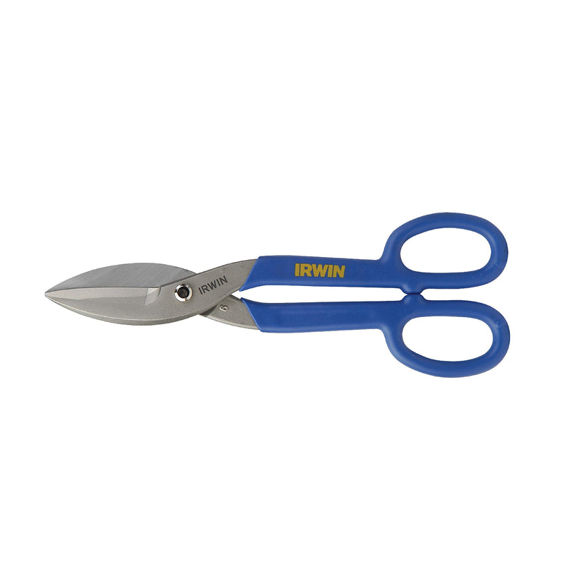  [AUSTRALIA] - IRWIN Tools Tinner's Snip, Flat Blade, 10-inch (22010)