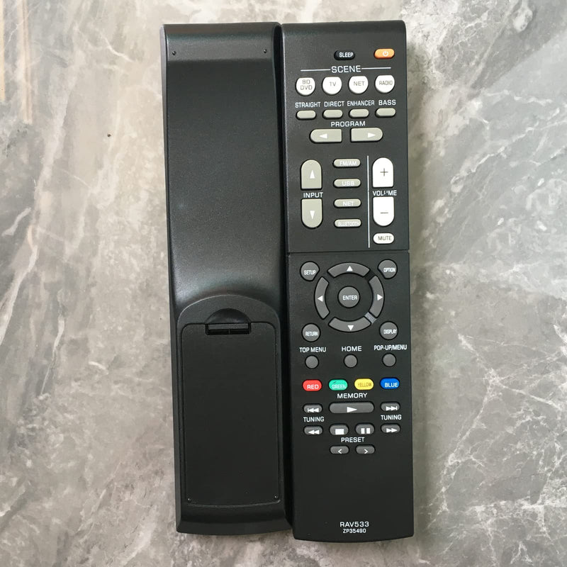  [AUSTRALIA] - Replacement Remote Control Compatible for Yamaha AV Receiver RX-V583BL TSR5790BL TSR5810 TSR-5810 sub RAV579 RXV583