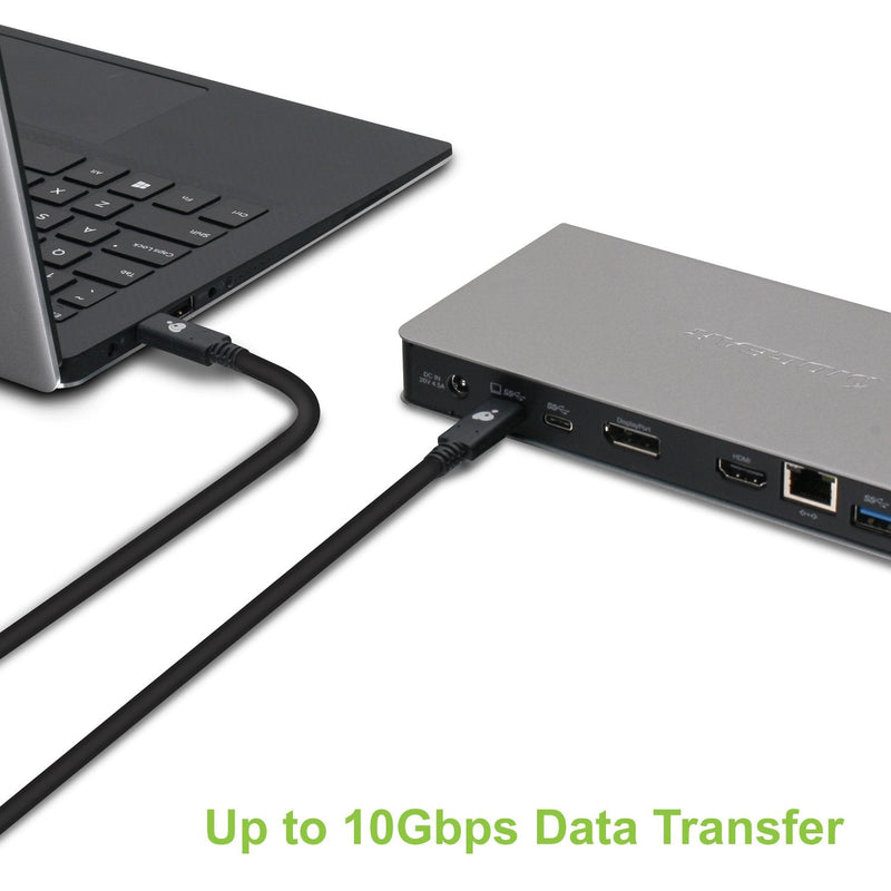  [AUSTRALIA] - IOGEAR USB-C to USB-C 3.1 Gen 2 6Ft Cable - Power Delivery 100W - Data Rate Up to 10Gbps - MacBook - iPad Pro 2020 - Chromebook - Pixel - Switch - Type-C Devices/Laptops - G2LU3CCM01E 3.3 Feet 10 Gbps