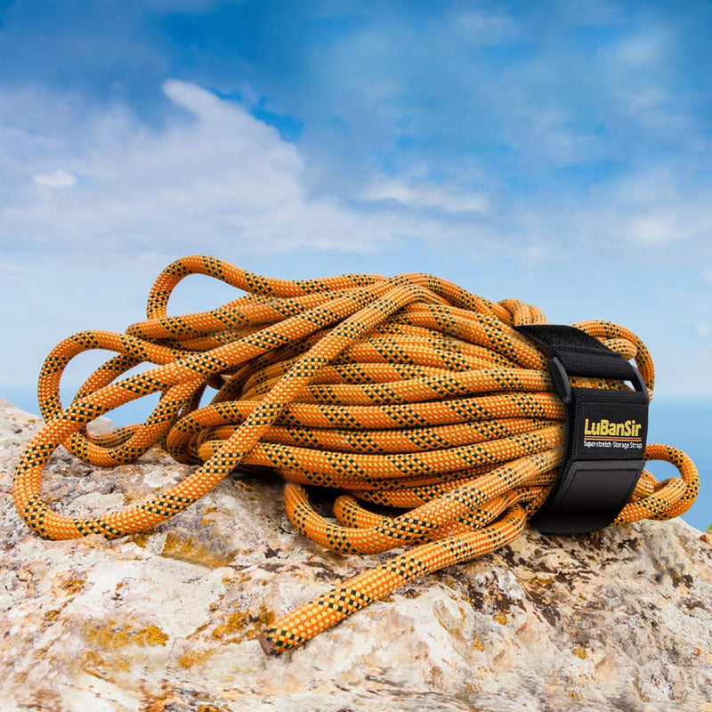  [AUSTRALIA] - LuBanSir Cinch Straps, Assorted 9 Pack（6“/9”/12“） Super-Stretch Storage Straps Fit House, Garage, Workshop, Boat, Car Organization 6"/9"/12"