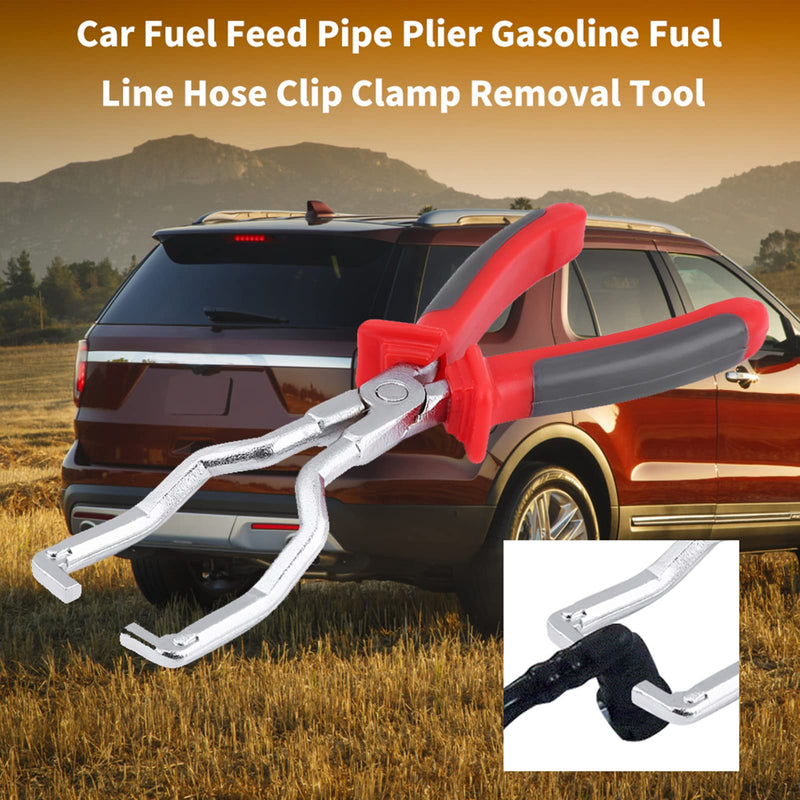  [AUSTRALIA] - Keenso Car Fuel Line Pliers, 45# Steel Fuel Line Petrol Hose Inline Fuel Filter Clamp Removal Tool