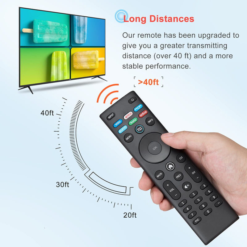 EWO'S XRT140 Universal Remote Control for All VIZIO-Smart-TV-Remote-Replacement - LeoForward Australia