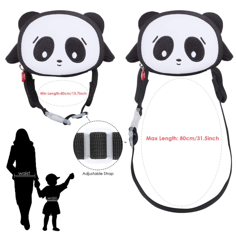 Termichy Kids Fanny Pack Cute 3D Cartoon Panda Animal Travel Waist Bag For Babies Girls Toddler Children Sport Camping Trip Makeup Masquerade Toy(Panda) - LeoForward Australia