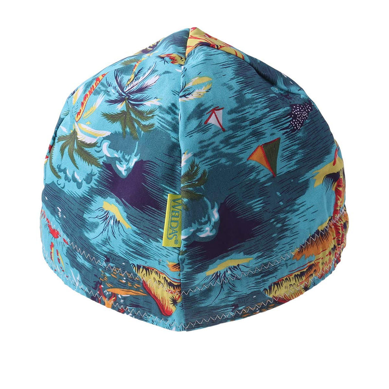  [AUSTRALIA] - VORCOOL Premium Welding Hat Welding Welders Flame Retardant Protective Welding Cap Hat (Random Pattern)