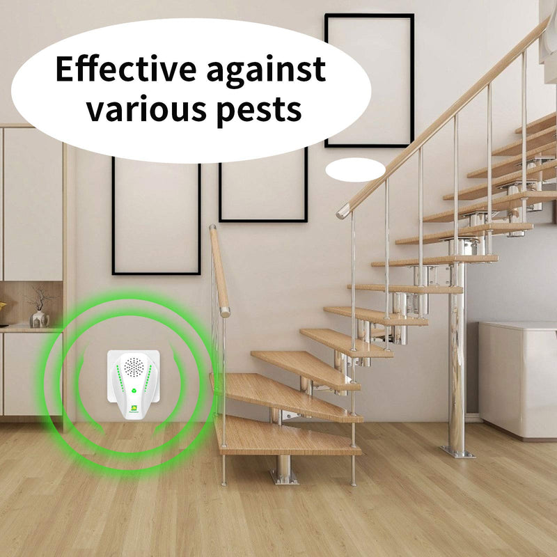 Neatmaster Ultrasonic Pest Repeller Electronic Plug in Indoor Pest Repellent, Pest Control for Home, Office, Warehouse, Hotel - LeoForward Australia