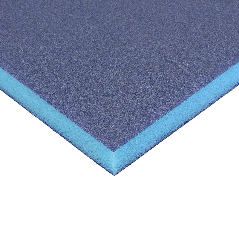  [AUSTRALIA] - uxcell Sanding Sponge 180 Grit Sanding Block Pad 4.7inch X 3.9inch X 0.4inch Blue 6pcs