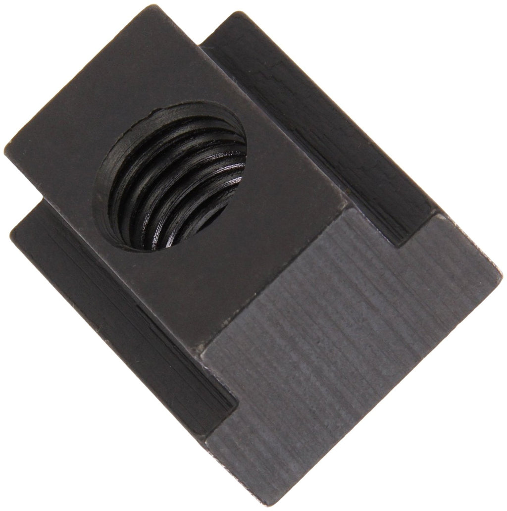  [AUSTRALIA] - Te-Co 41403 Black Oxide 1018 Steel T-Slot Nut, 5/16"-18 TPI, 3/8" Height x 5/8" Width x 3/8" Table Slot (Pack of 5)