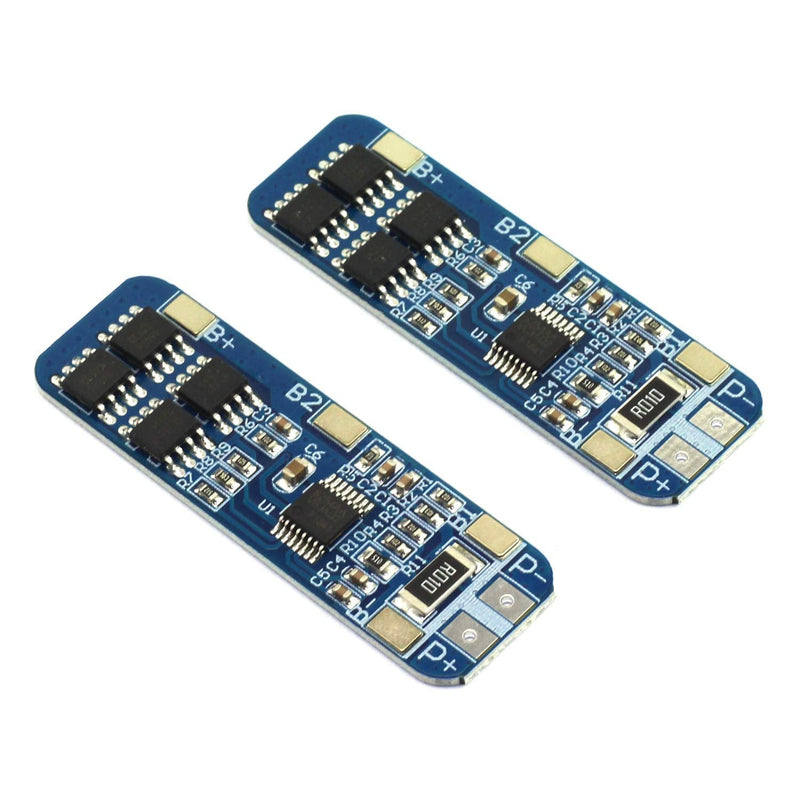  [AUSTRALIA] - DGZZI 2PCS 3S 12V 18650 10A BMS Charger Module Li-ion Lithium Battery Protection Board Circuit Board 10.8V 11.1V 12.6V