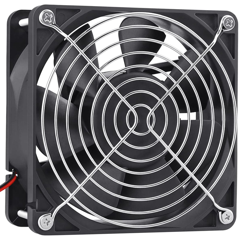  [AUSTRALIA] - GDSTIME Dual Ball Bearings 1238 Cooling Fan, 120mm x 38mm 24V DC 125CFM Brushless Cooler Fan