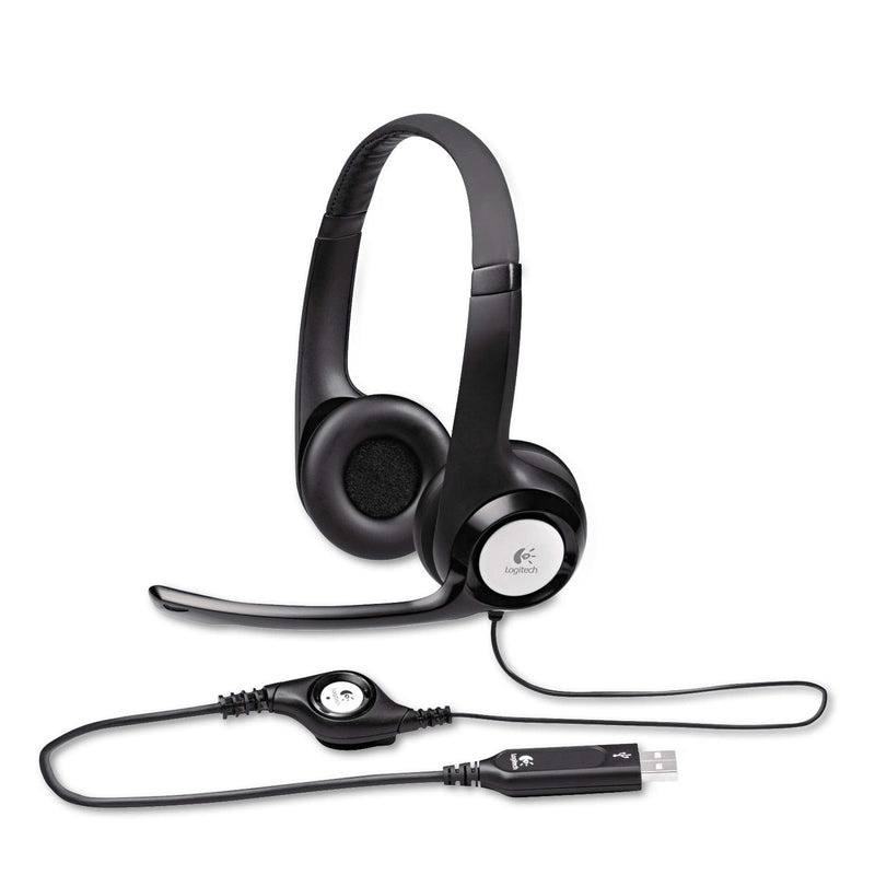  [AUSTRALIA] - Logitech New logitech h390 USB Headset with noisecanceling Microphone Bulk Packaging, 5.8 Ounce Single