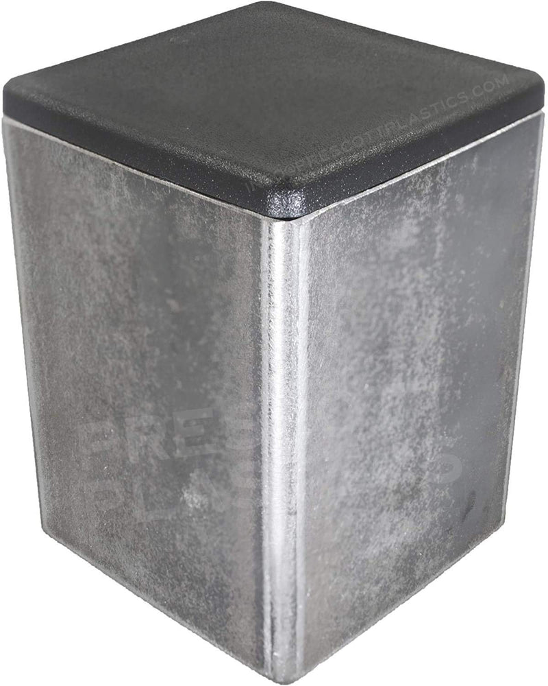  [AUSTRALIA] - 8 Pack 3 Inch Square Plastic Plugs -3 x 3 End Caps -75mm×75mm Insert End Caps for Square Tubing Post 8