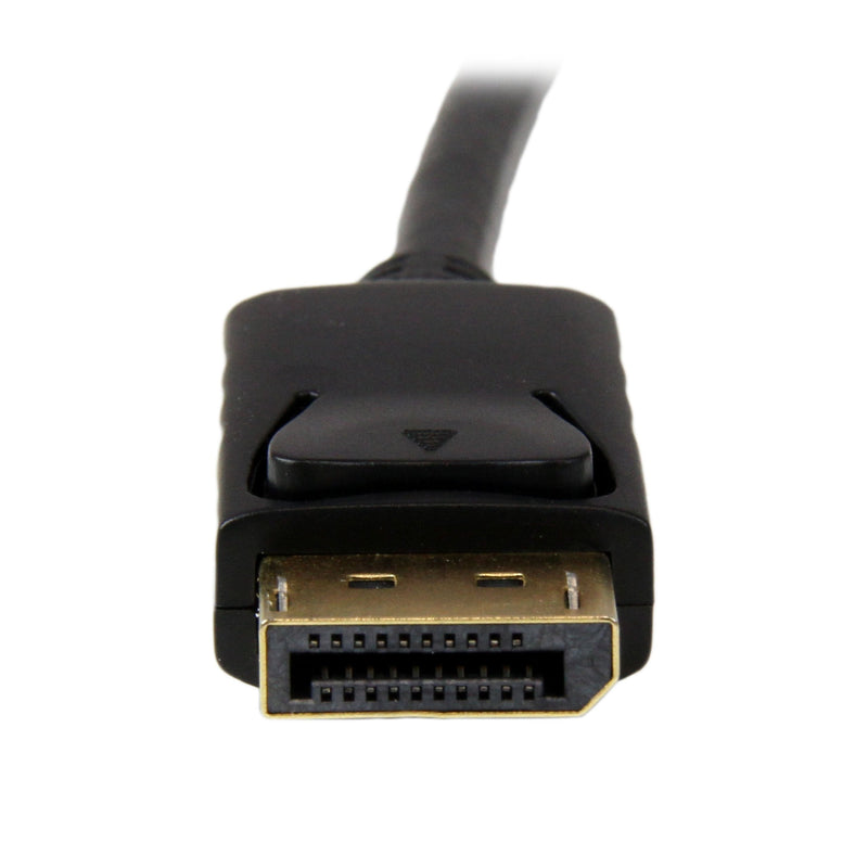  [AUSTRALIA] - StarTech.com 6ft (1.8m) DisplayPort to VGA Cable - Active DisplayPort to VGA Adapter Cable - 1080p Video - DP to VGA Monitor Cable - DP 1.2 to VGA Converter - Latching DP Connector (DP2VGAMM6B) 6 ft / 2 m